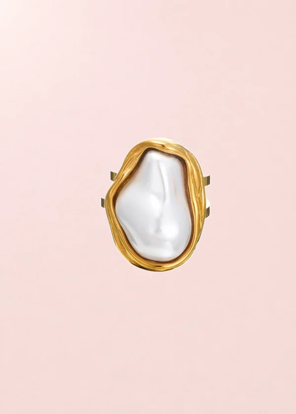 Tina Pearl Golden Ring