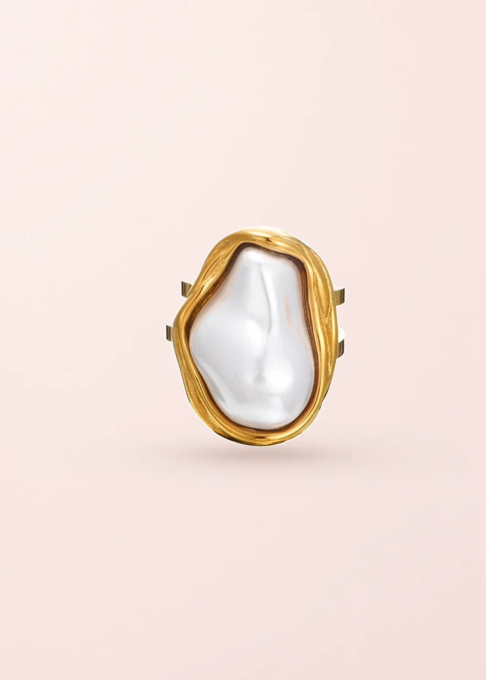 Produktfoto: Tina Pearl – Ring mit Perlenoptik in Goldoptik