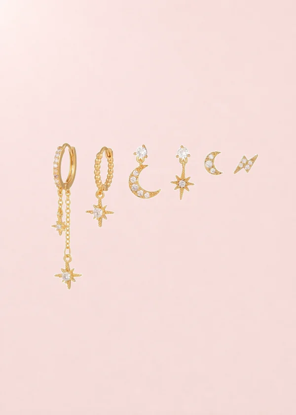 Petit Cosmos Earrings Set