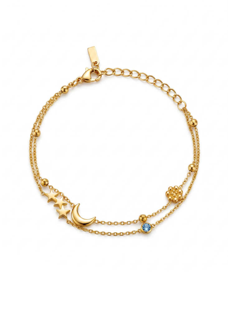 Mel Turquoise Blue Bracelet - III product photo
