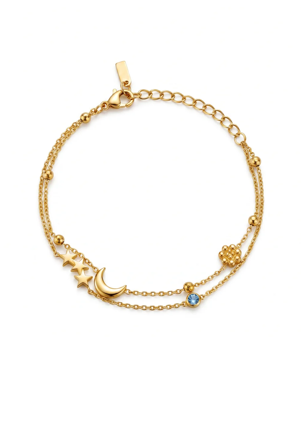 Mel Turquoise Blue Bracelet - III product photo