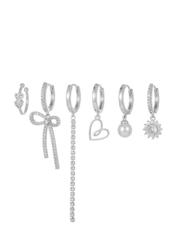 La Petite Mademoiselle – Ohrring-Set mit Zirkonia – weitere Ansicht