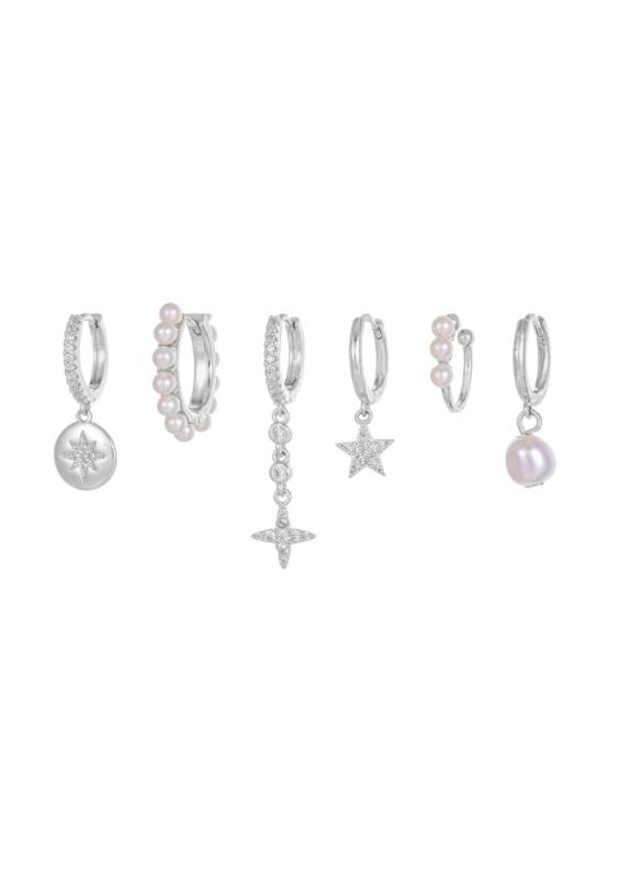 La Petite Soiree – Ohrring-Set mit Zirkonia – weitere Ansicht
