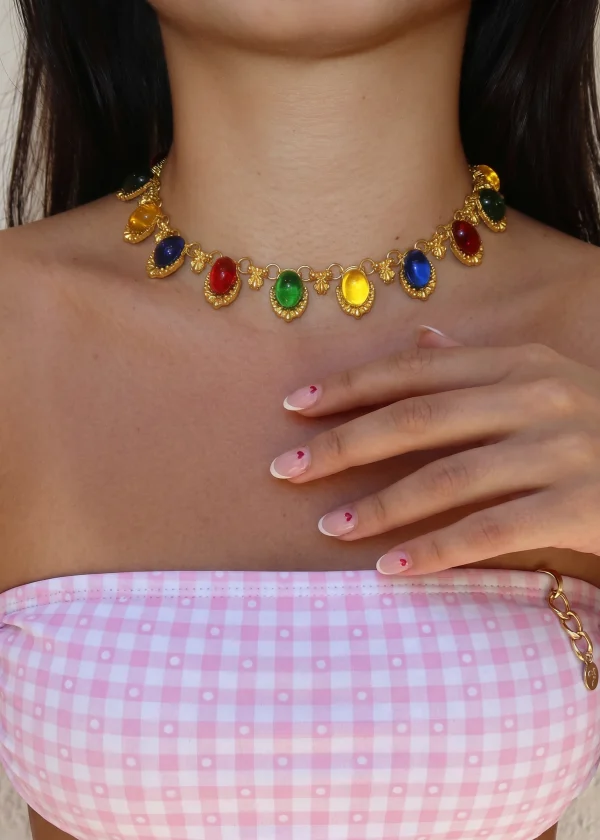 Lucia Vintage – Halskette im Vintage-Stil – weitere Ansicht