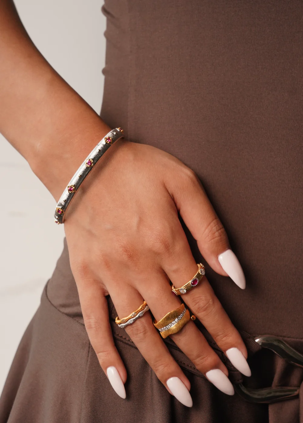 Weiteres Produktfoto 2: Petit Colette – Ring mit Zirkonia in Goldoptik